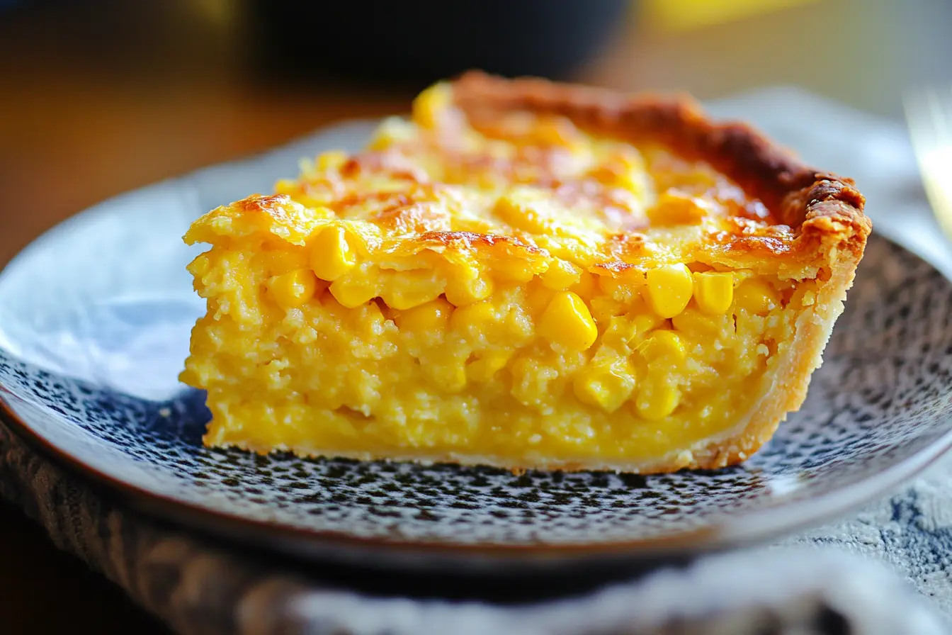 Corn Pie Recipe