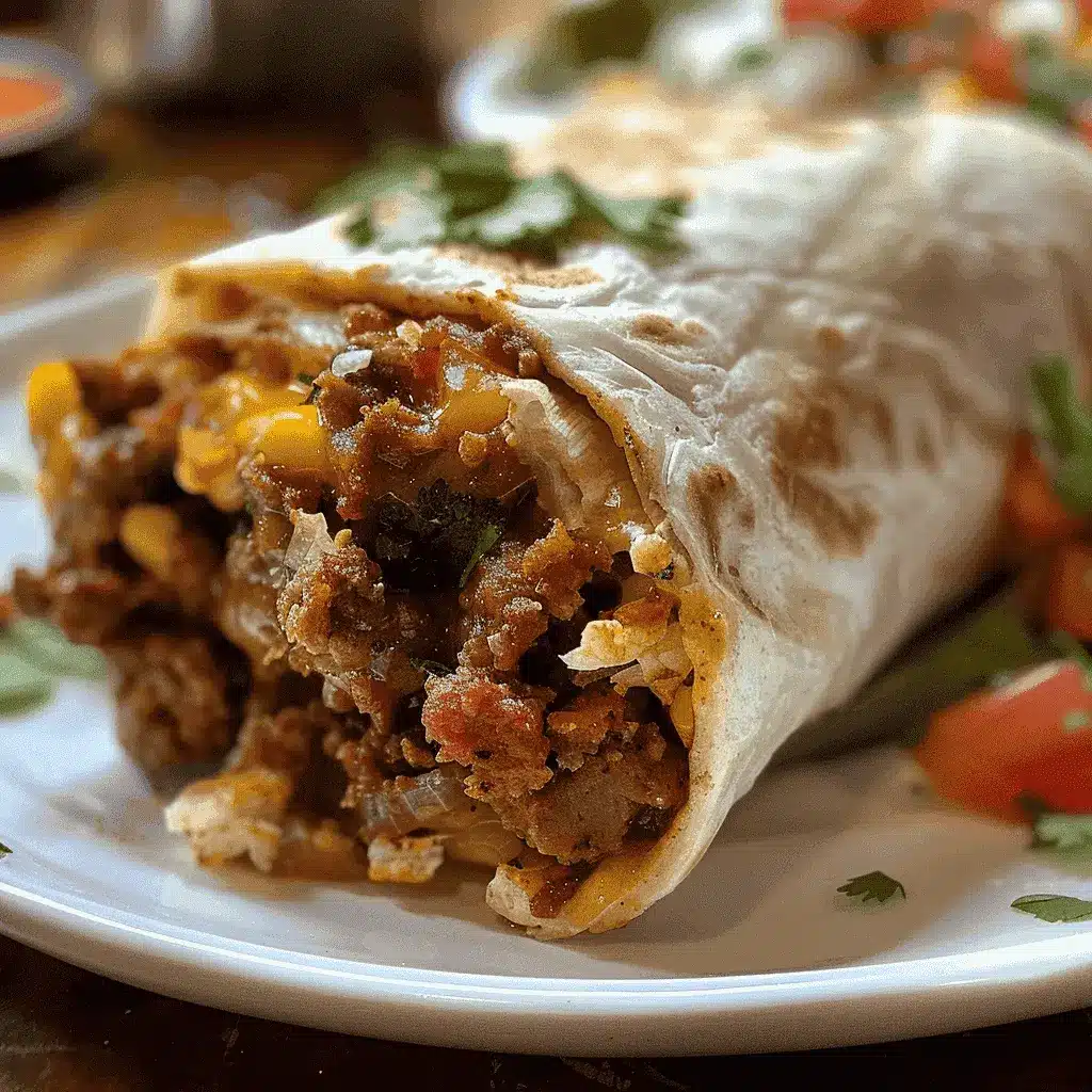 chorizo breakfast burrito