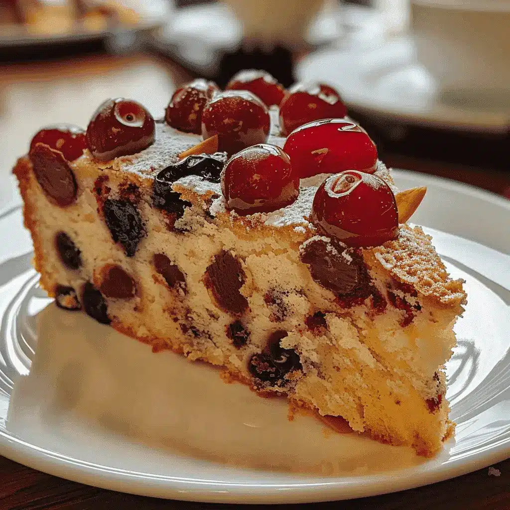 Cherry Chip Cake