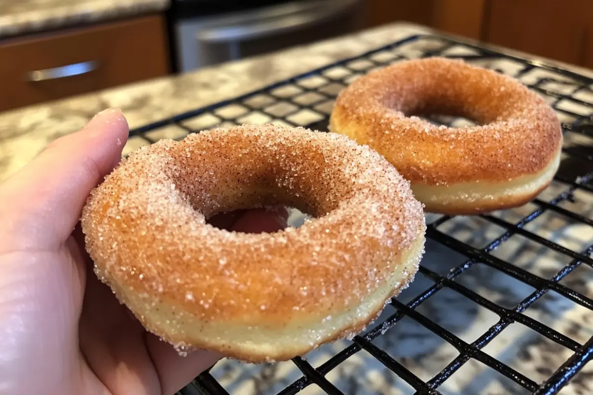 Cinnamon Sugar Donuts recipe
