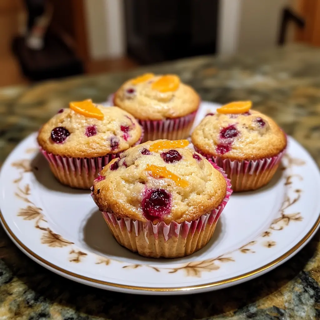 Cranberry Orange Muffins
