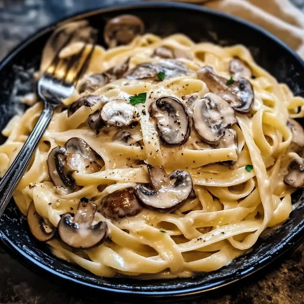 Creamy Wild Mushroom Pasta