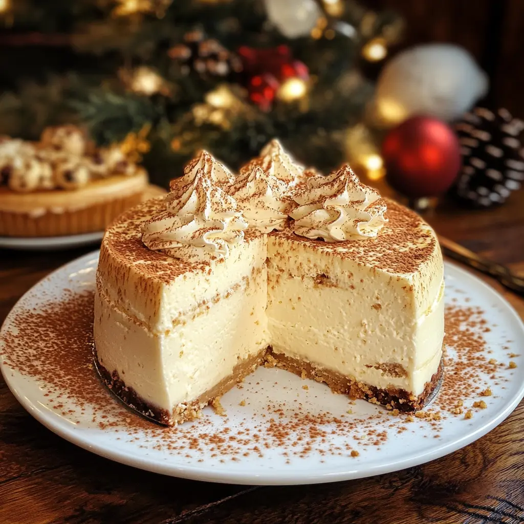 Eggnog Cheesecake