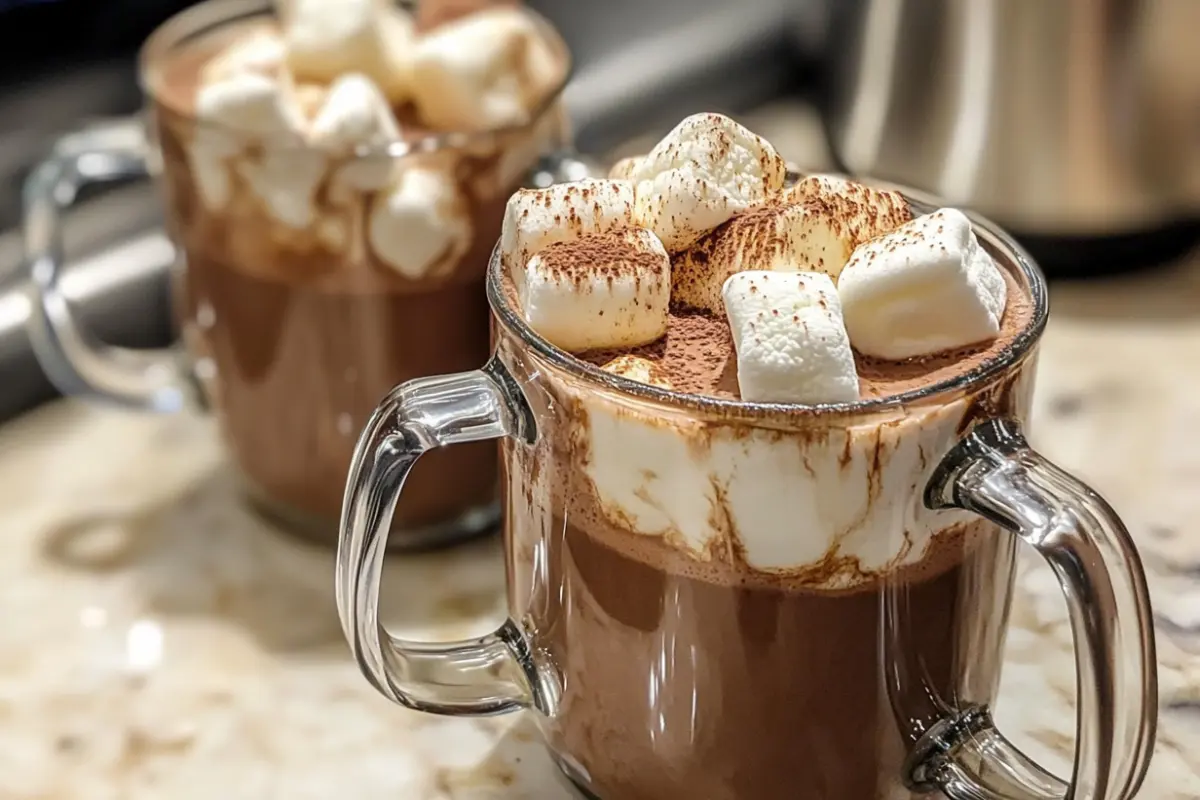 Hot Chocolate with Marshmallows recipe