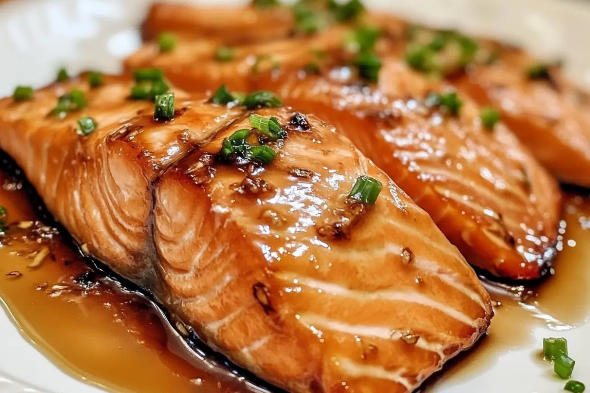 Maple-Glazed Salmon recipe