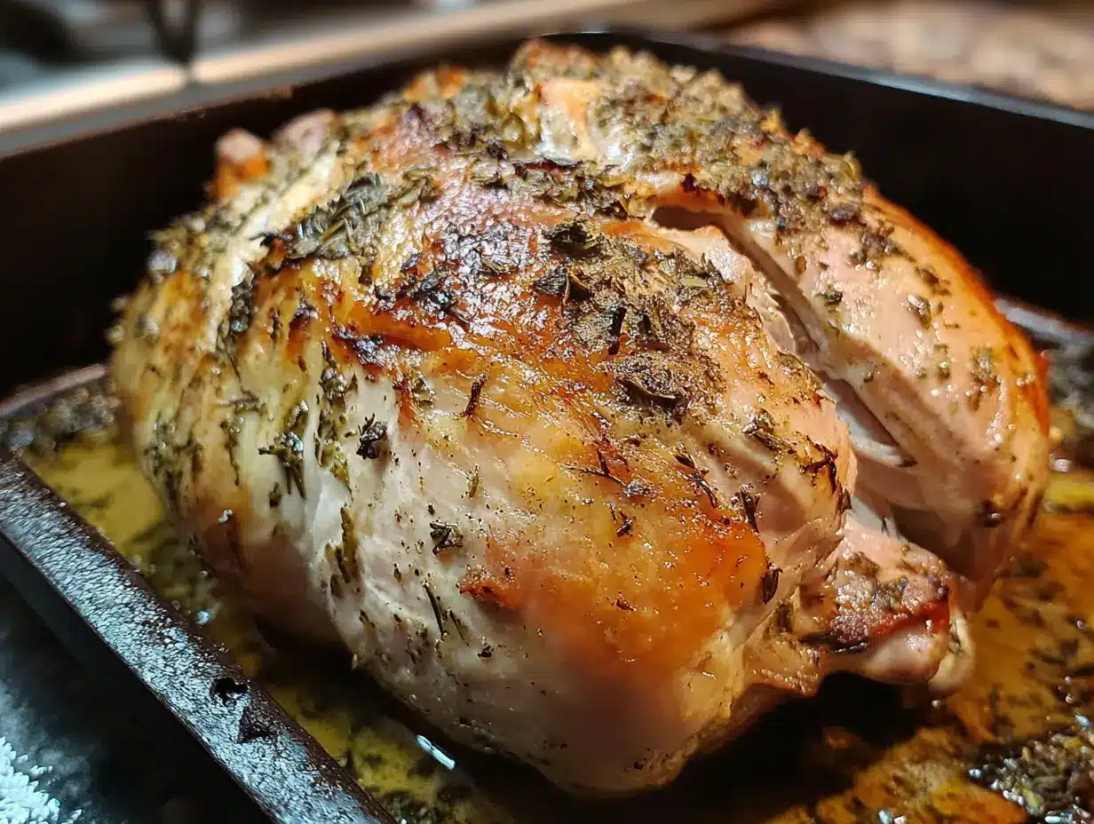 Roast Turkey with Herb Butter recipe