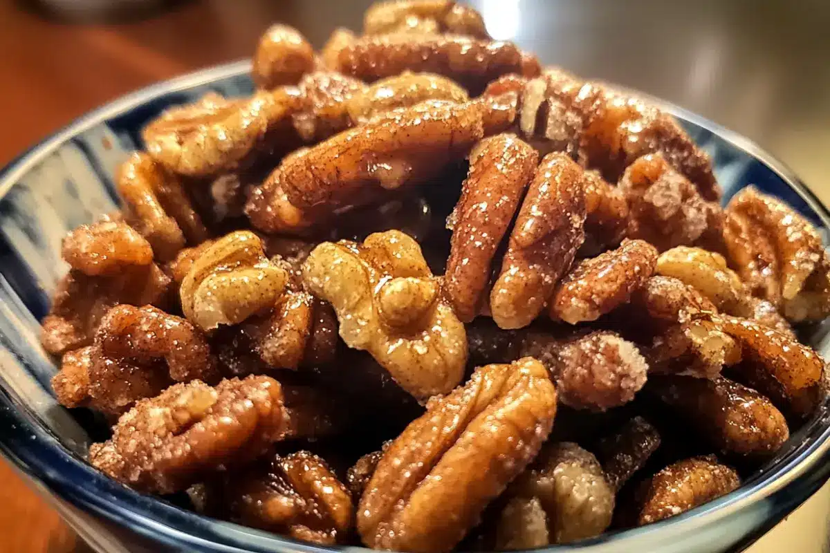 Spiced Candied Nuts recipe