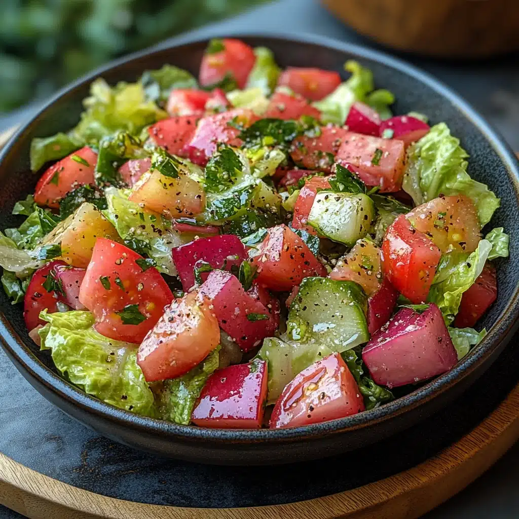 artisan lettuce salad