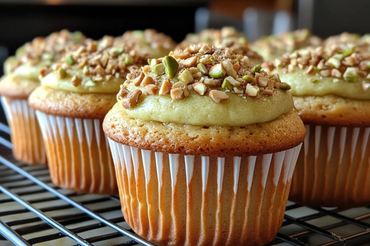 pistachio muffin recipe