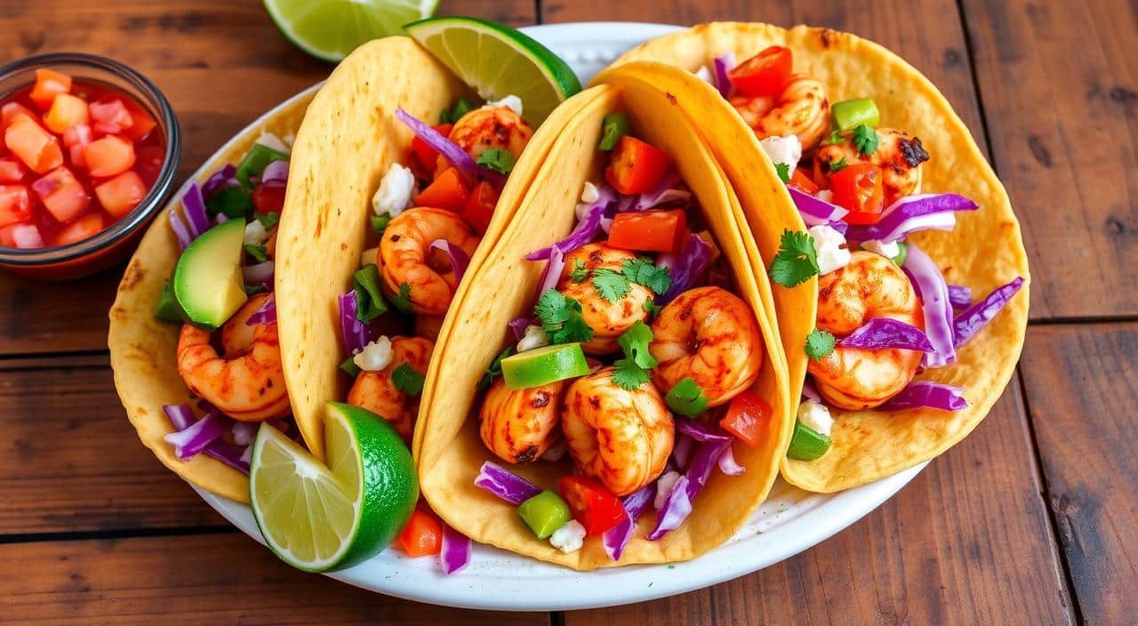 Spicy Shrimp Tacos