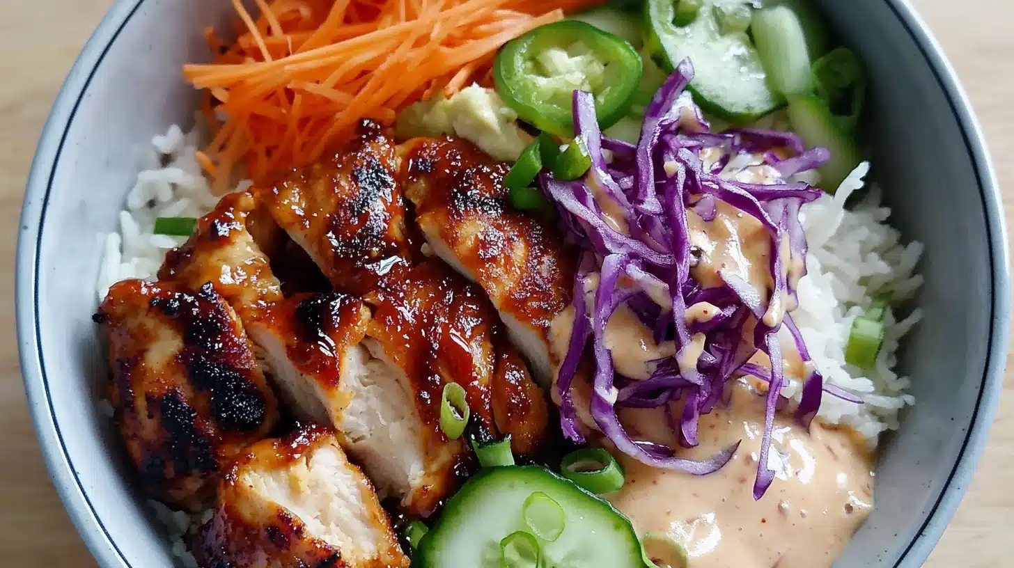 Bang Bang Chicken Bowl