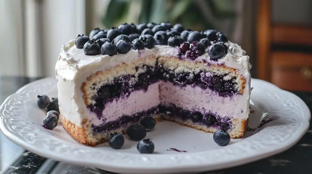 Blueberry Yogurt Cake Recipe