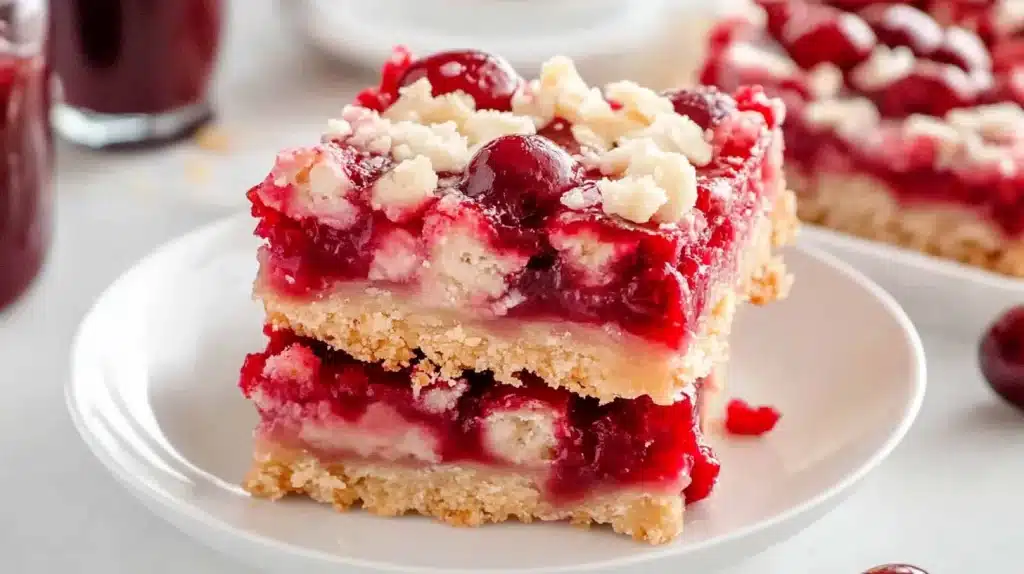 Cherry Pie Bars Recipe