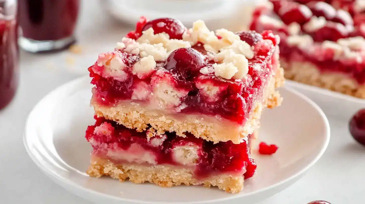 Cherry Pie Bars Recipe