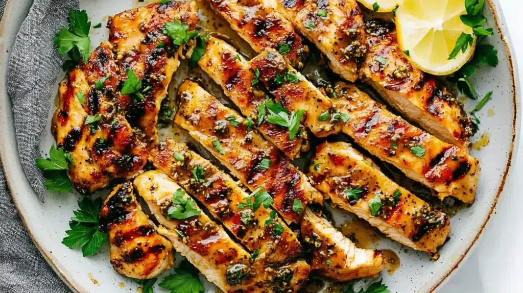 Grilled Honey Mustard Chicken
