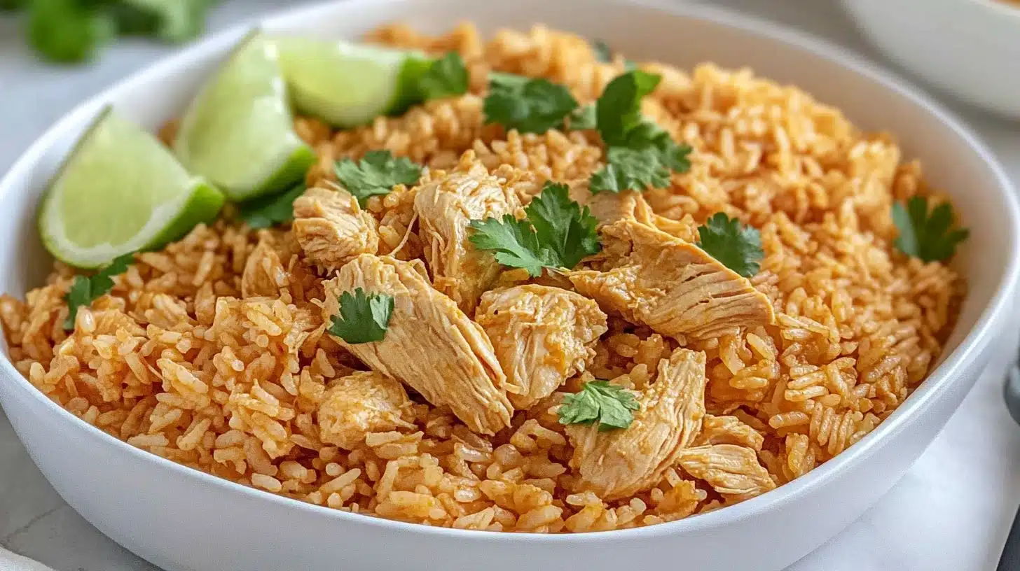 Maria’s Chicken Rice Twist