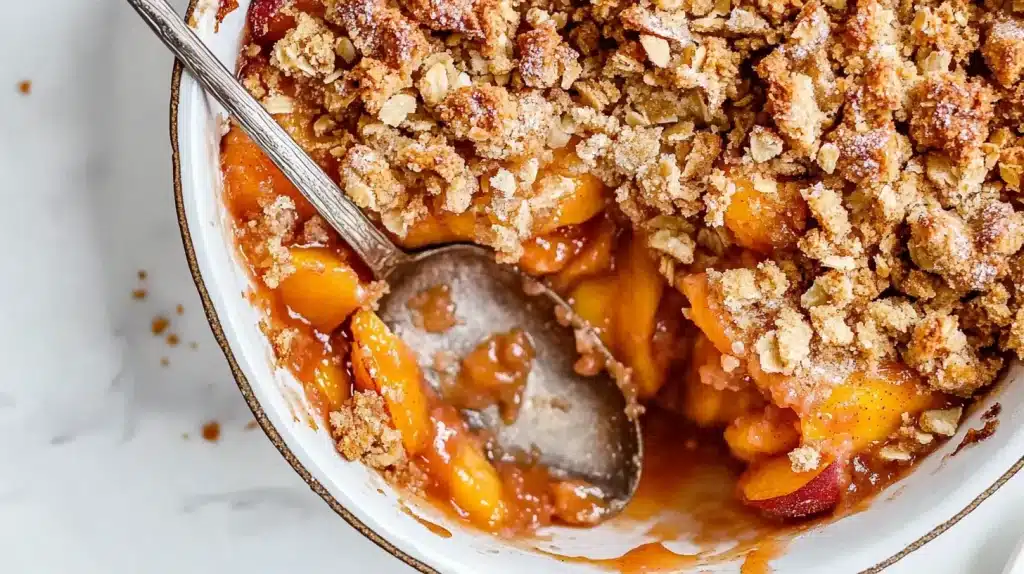 Peach Crisp Recipe