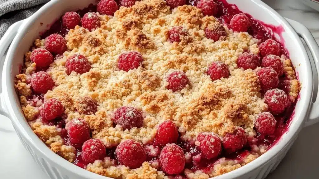 Raspberry Crumble Recipe