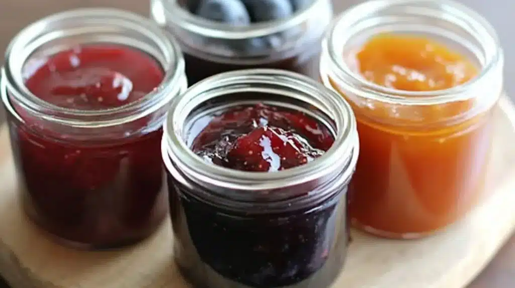 Berry Jam Trio Recipe