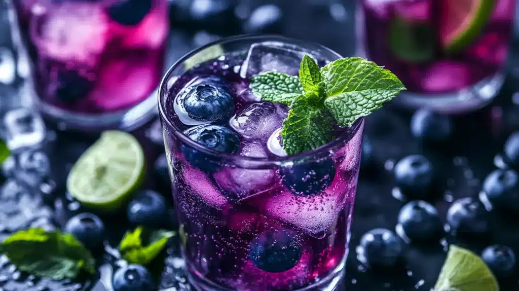 Blueberry Vodka Cooler Recipe