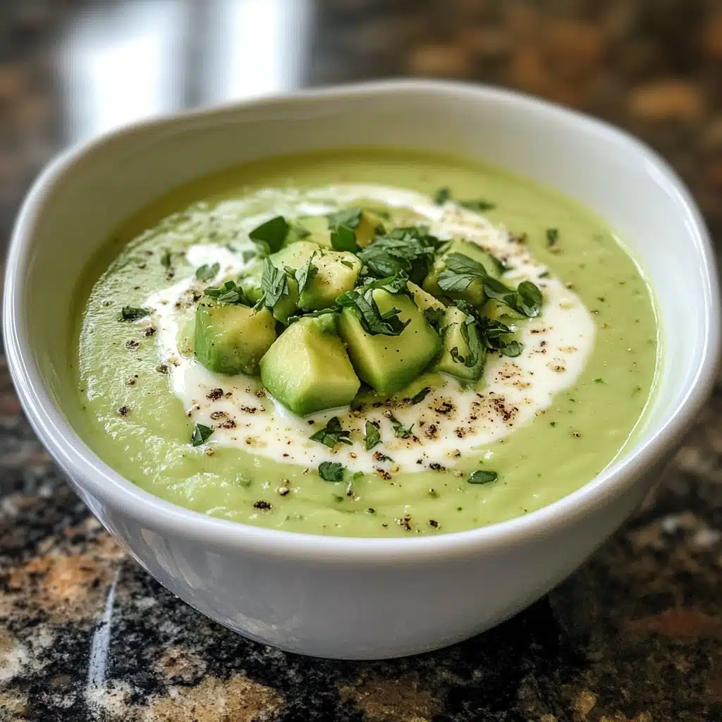 Chilled Avocado Soup Recipe