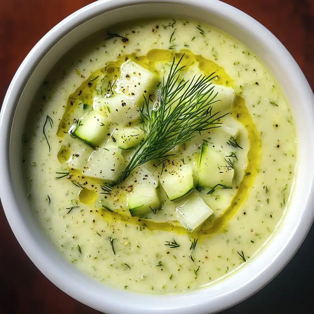 Cold Zucchini Soup Recipe