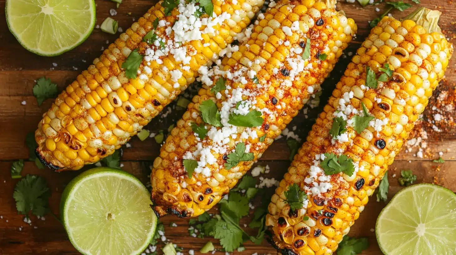 Grilled Corn with Lime Recipe