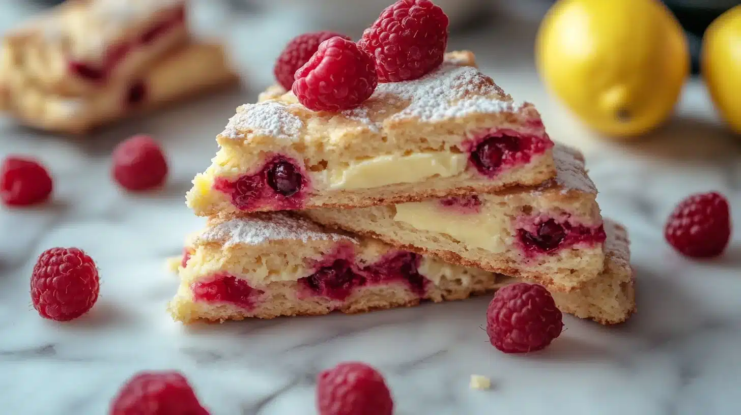 Lemon Raspberry Scones Recipe