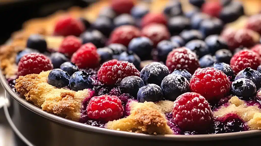 Mixed Berry Buckle Recipe