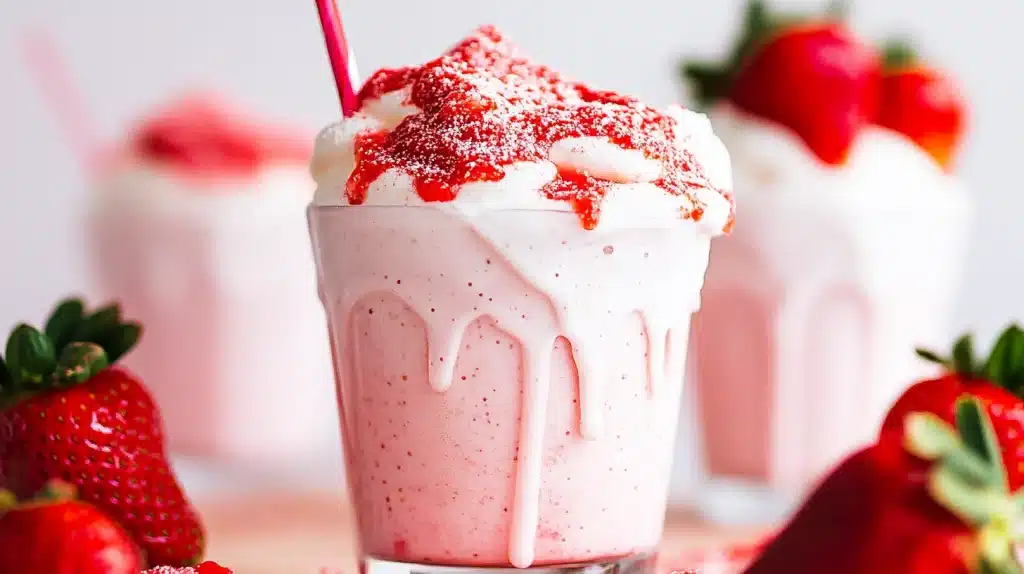 Strawberry Milk Float Recipe