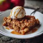 Apple Crisp without Oats