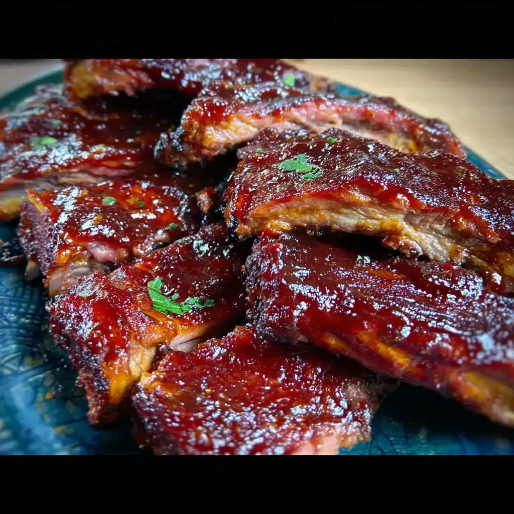 Cherry Chipotle BBQ Ribs
