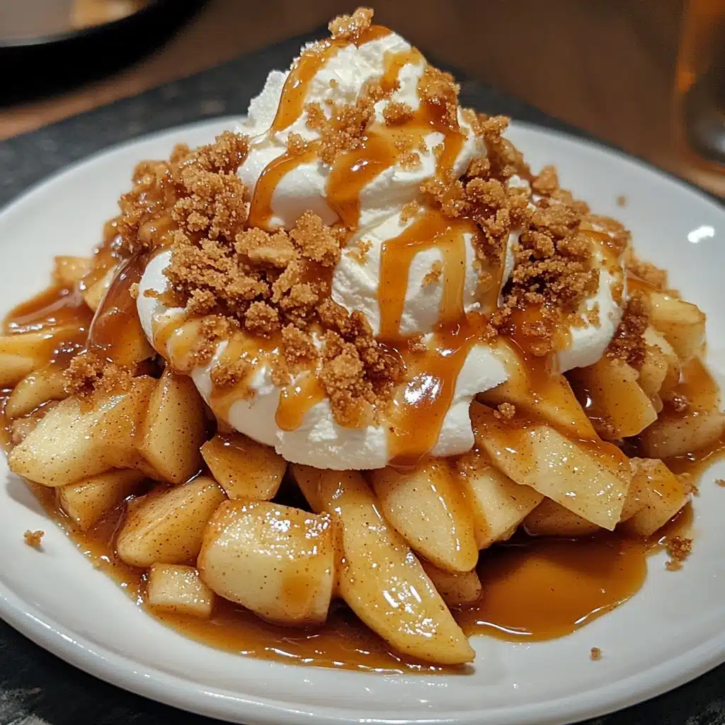 Deconstructed Apple Pie Mess