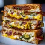Grilled Bacon-Jalapeño Cheese Sandwich