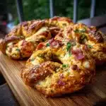 Jalapeño Bacon Cheese Stuffed Pretzels