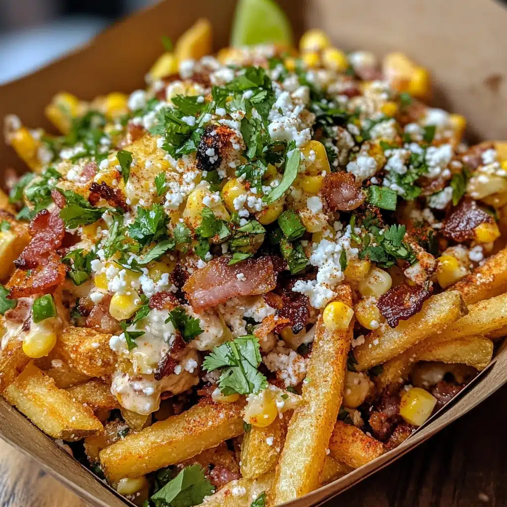 Loaded Bacon Elote Fries