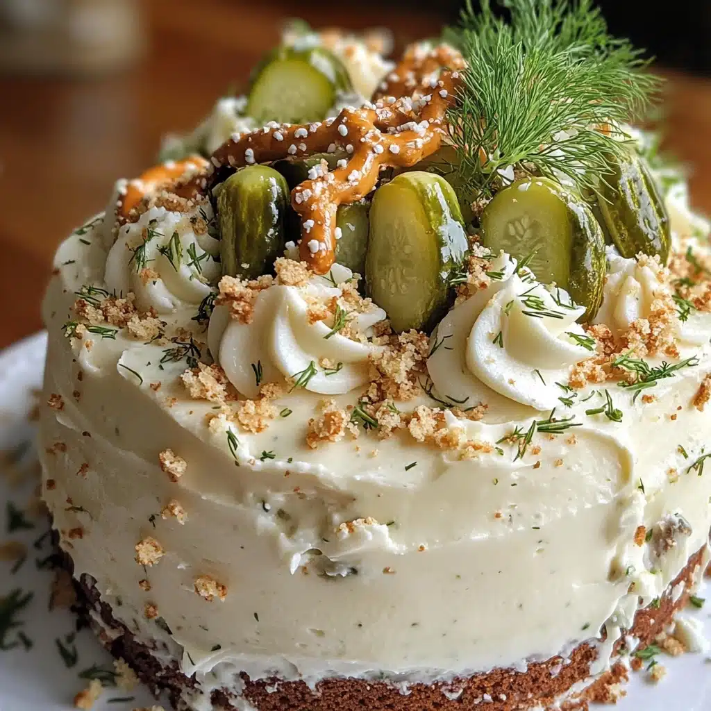 Pickle Cake with Cream Cheese Frosting
