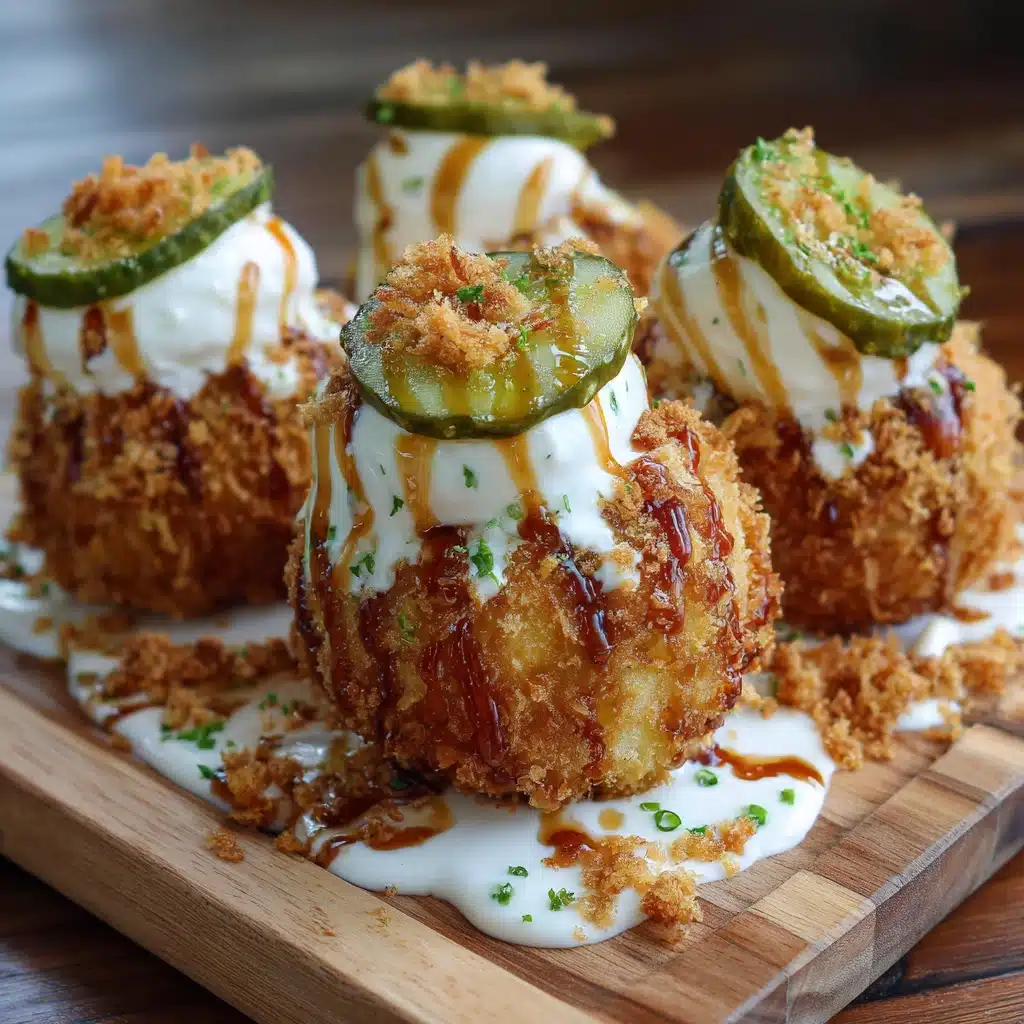 Pickle Fried Ice Cream