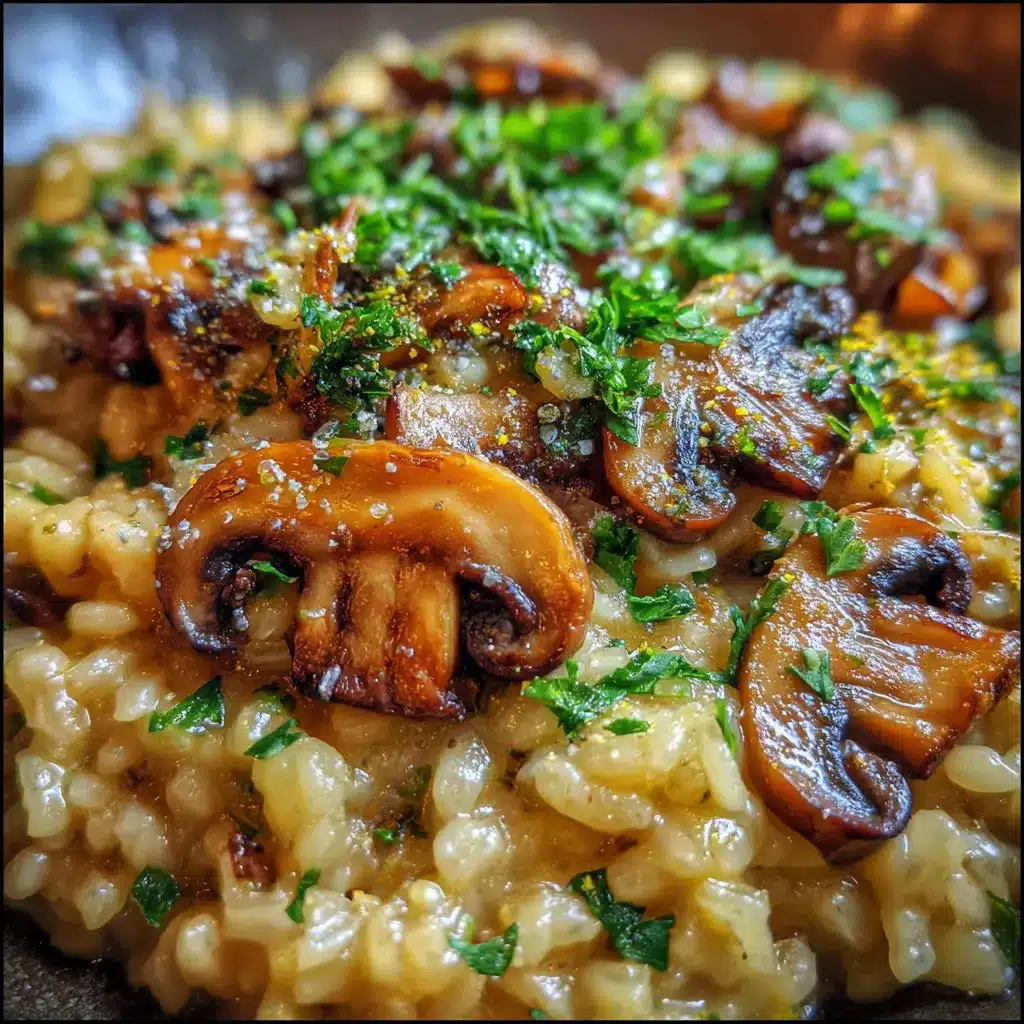 Vegan Mushroom Risotto