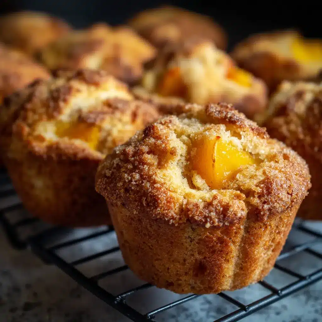 peach muffins recipe