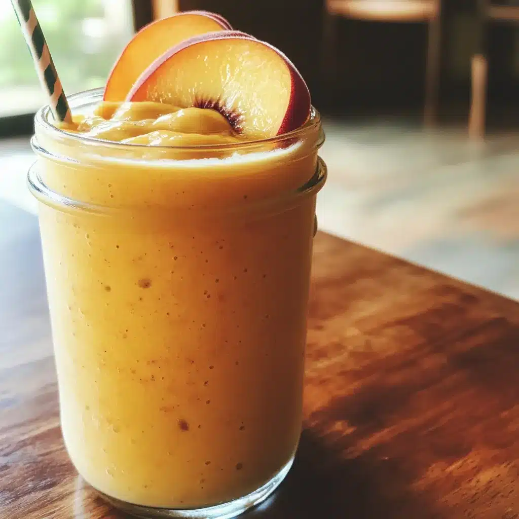 peach smoothie recipe