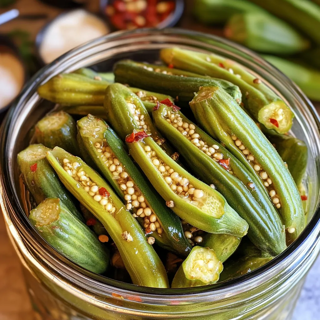 pickled okra recipe