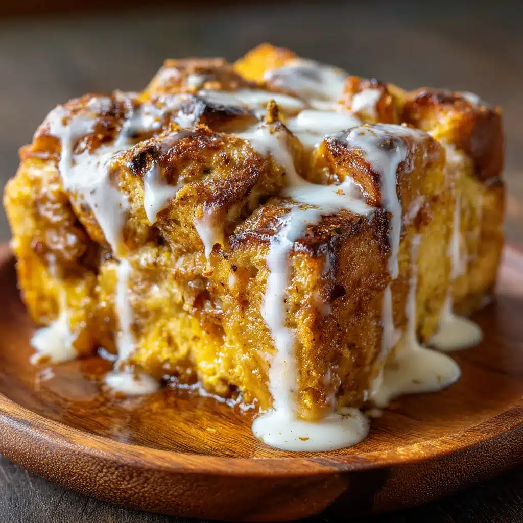 pumpkin bread pudding