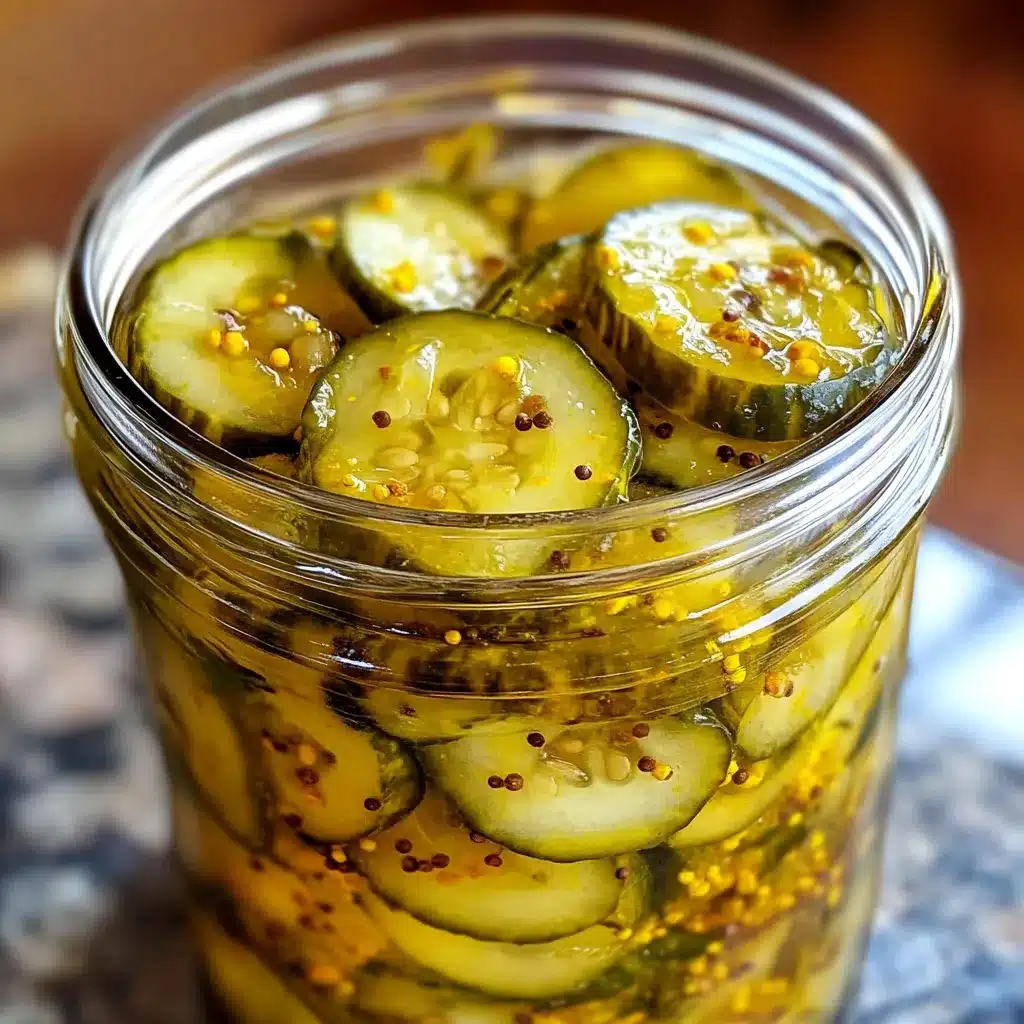 recipe for bread and butter pickles