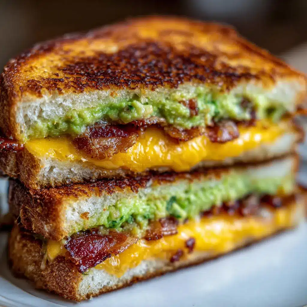Bacon Guacamole Grilled Cheese