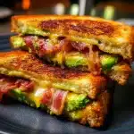 Bacon-Wrapped Avocado Grilled Cheese