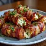 Bacon-Wrapped Mozzarella Sticks