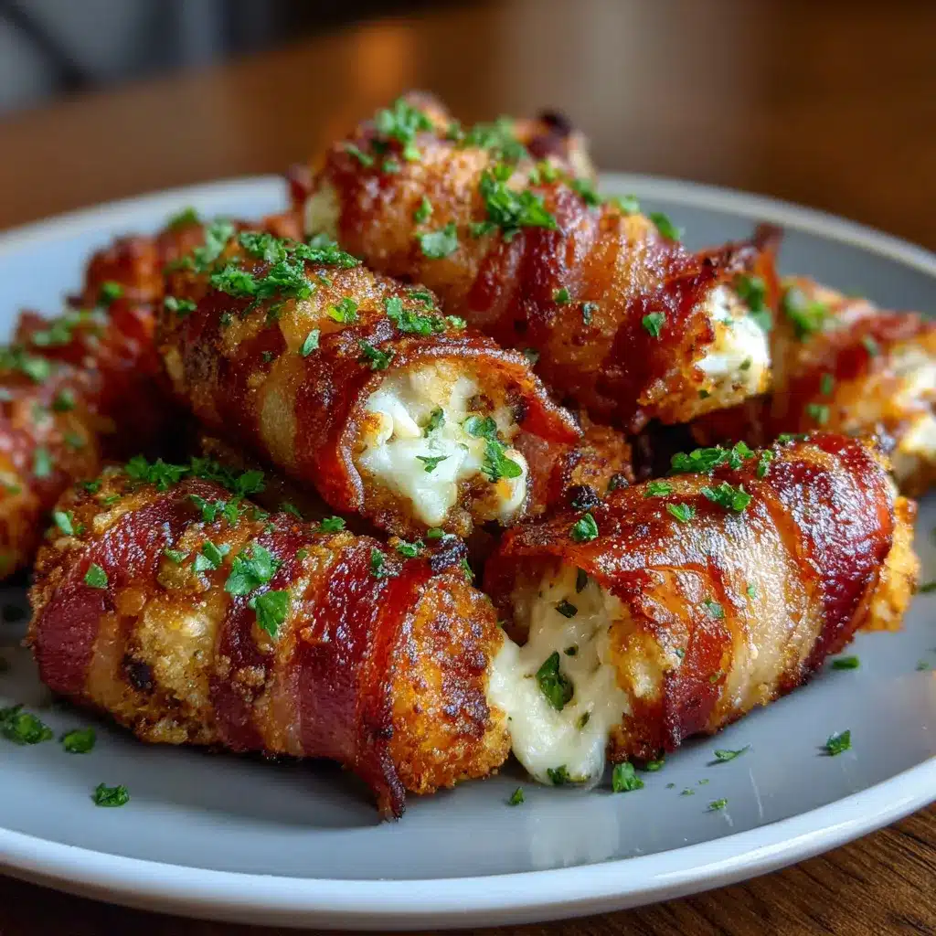Bacon-Wrapped Mozzarella Sticks