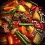 Beef Vegetable Soup Recipe