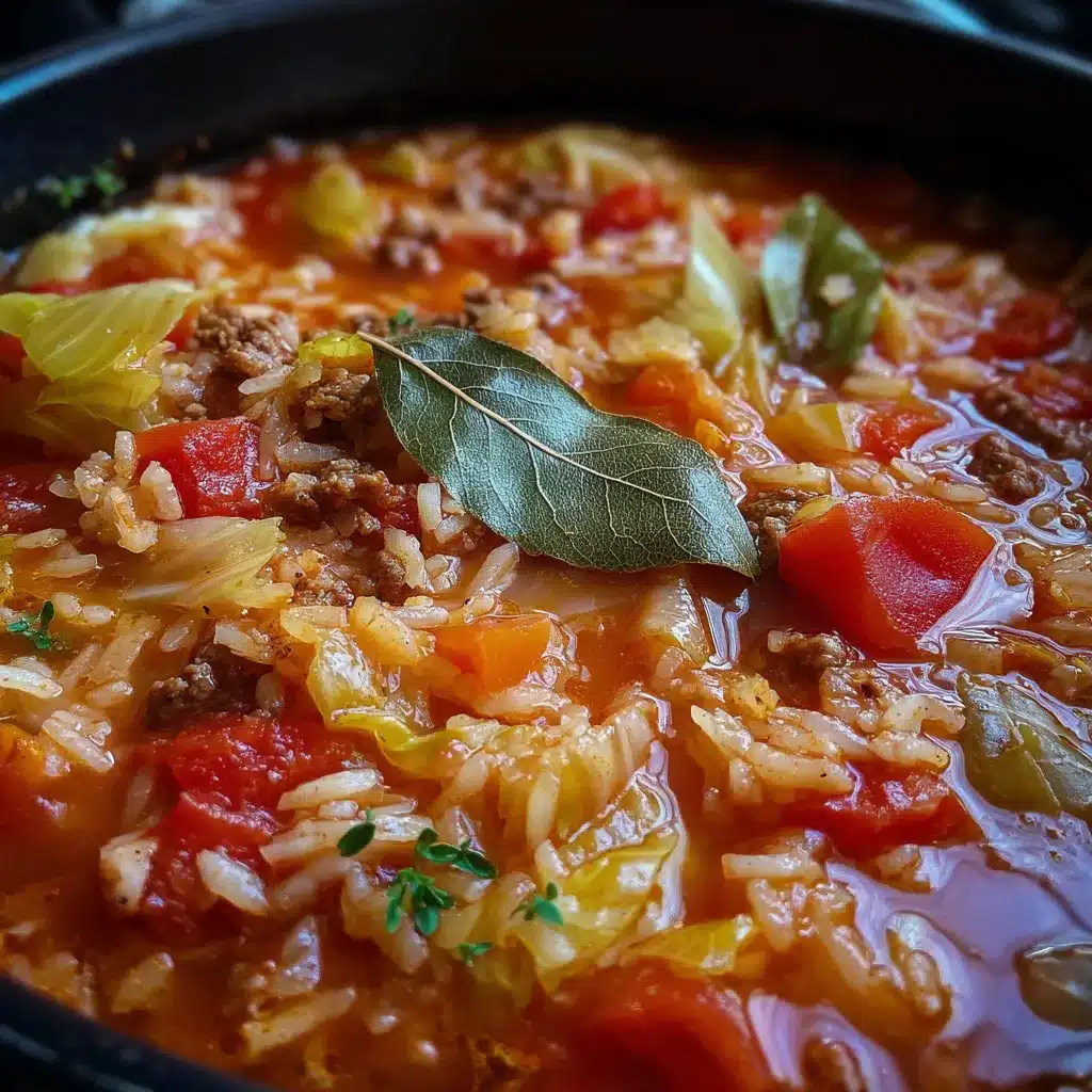 Cabbage Roll Soup Recipe